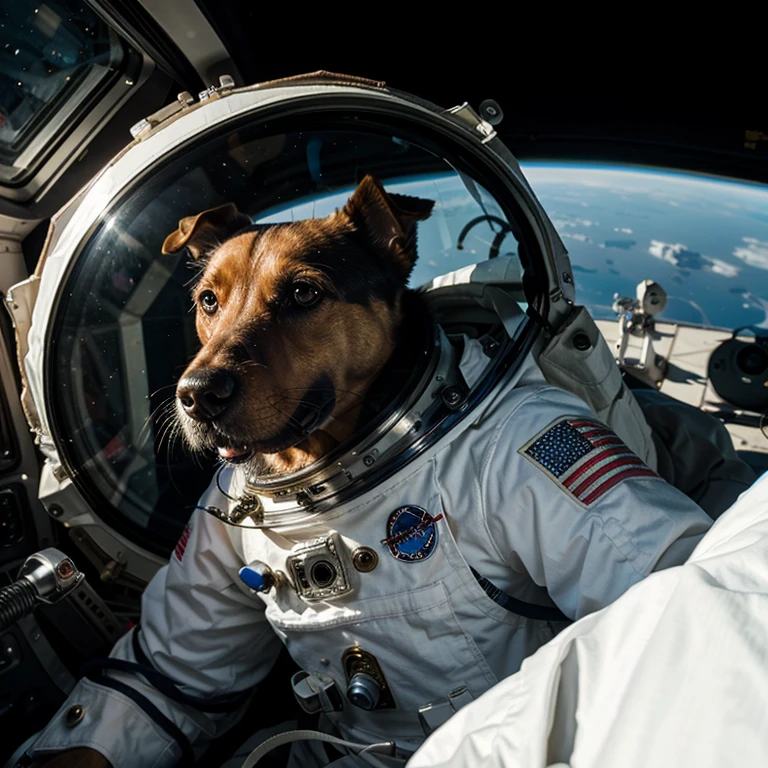 Dog astronaut