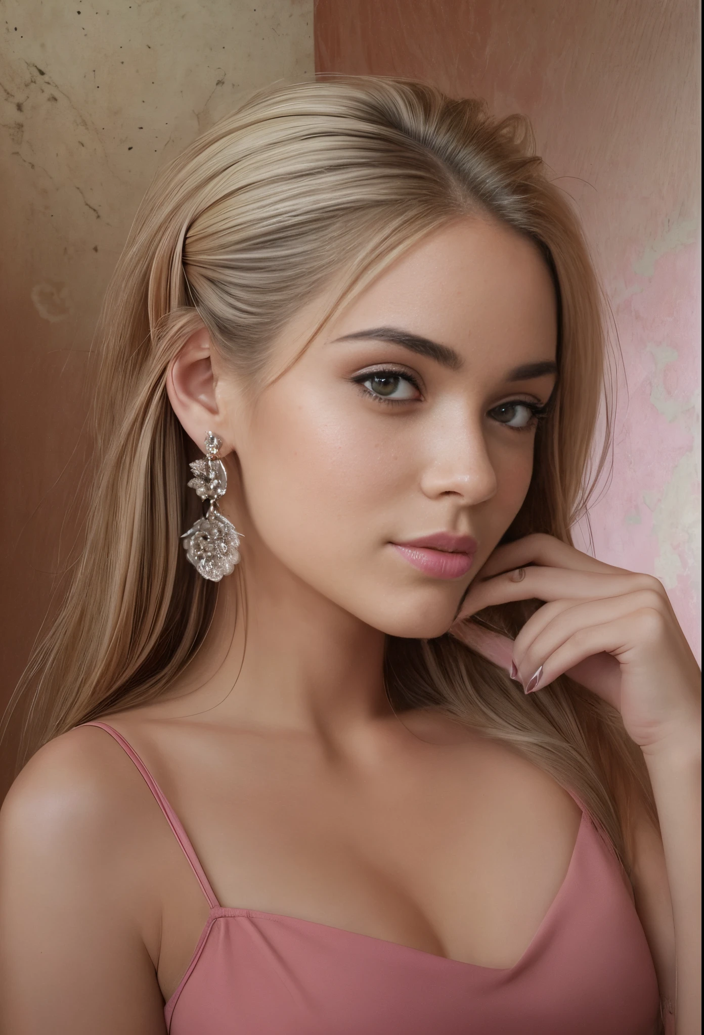 hyper-realistic and hyper-detailed picture of a beautiful women that she has natrual beauty face and she like a model and Natural skin quality and color and The quality of the image should be as if it was taken by a mobile phone camera and The photo should be in such a way that the audience does not feel that the photo artificial or fake --auto --s2