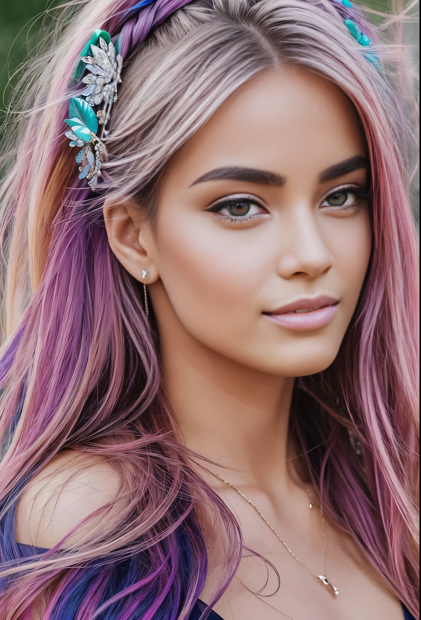 hyper-realistic and hyper-detailed picture of a beautiful women that she has natrual beauty face and she like a model and Natural skin quality and color and The quality of the image should be as if it was taken by a mobile phone camera and The photo should be in such a way that the audience does not feel that the photo  artificial or fake --auto --s2