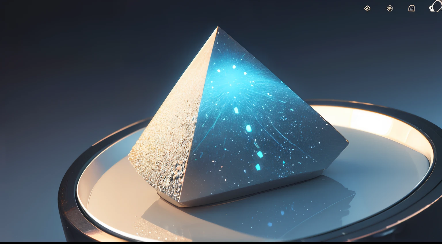 Engaging 3D visualization featuring stunning graphs、glinting