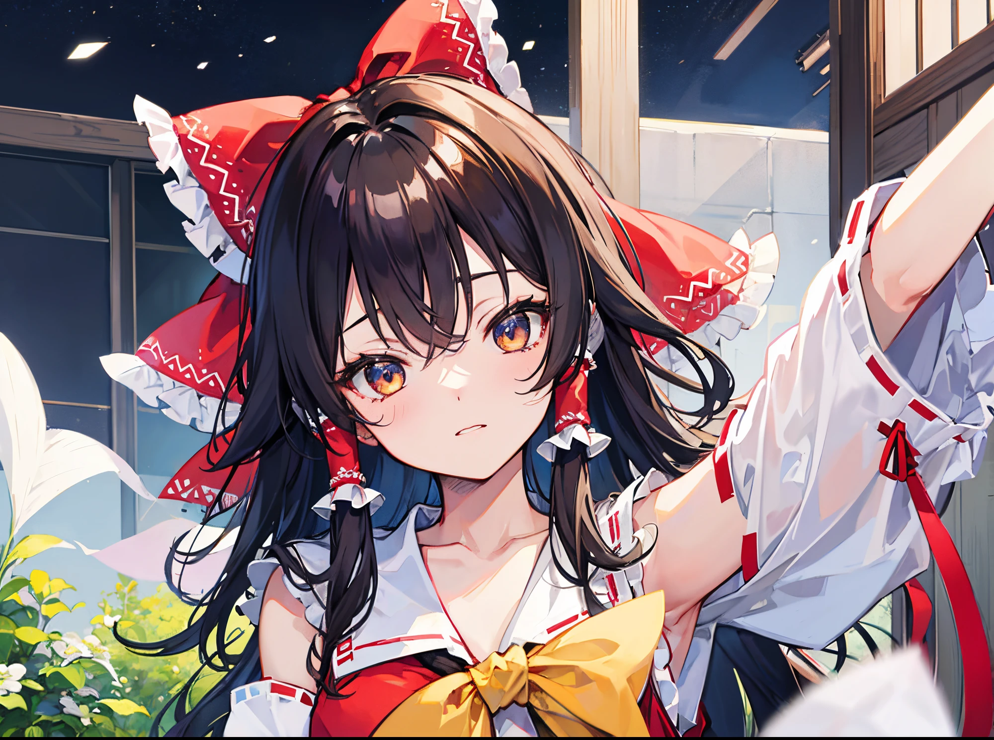 Kirisame Marisa,Hakurei Reimu,1GirlTag