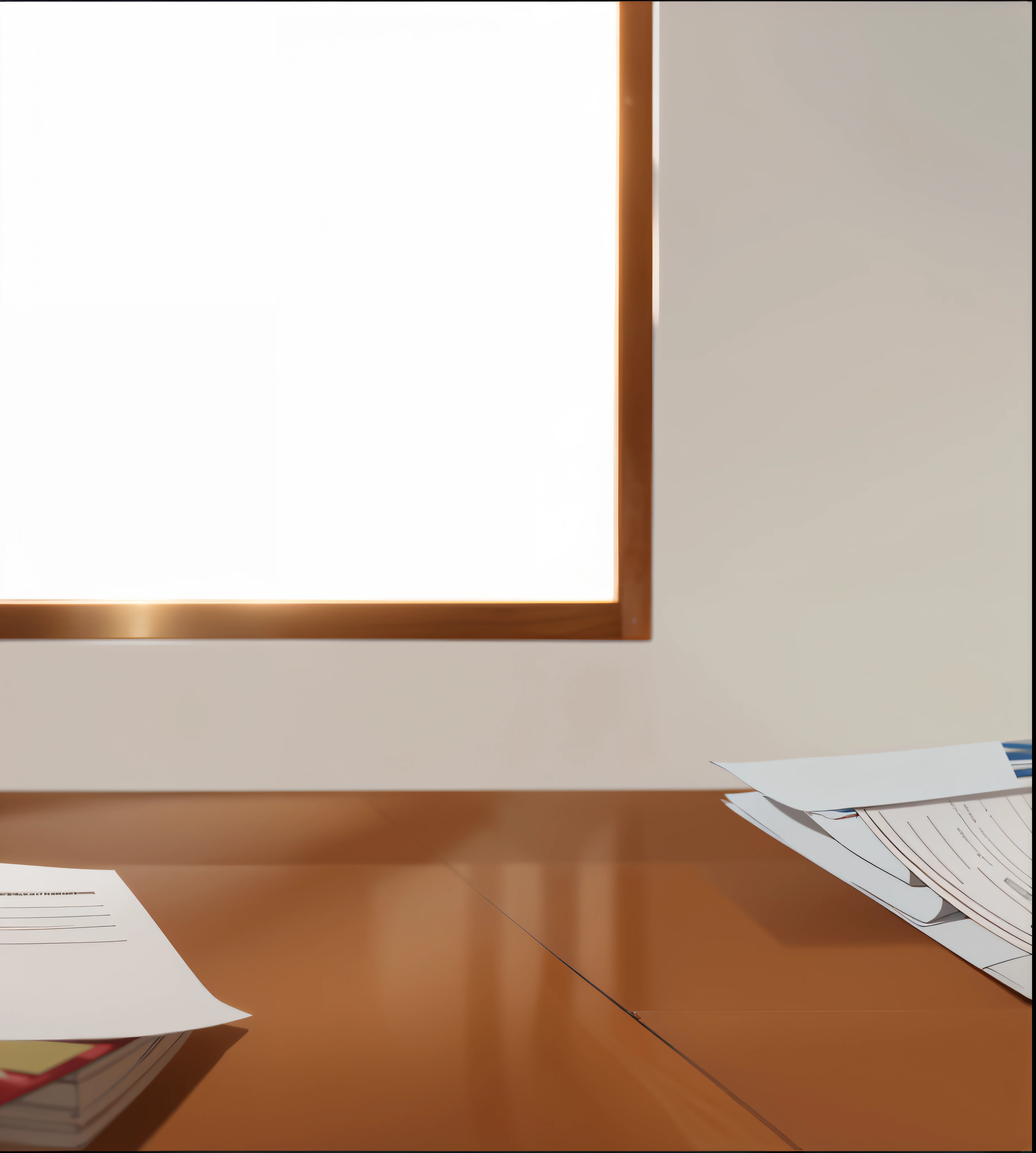 table surface and a stack of papers, 4k anime, 4k anime background, 4k detailed, 4k anime, 4k anime background, 4k detailed,
