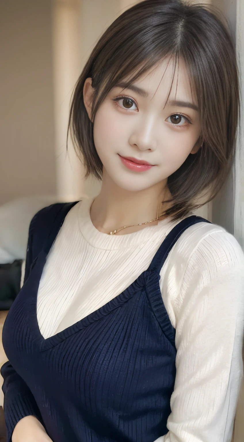 a woman is cooking、(kitchin_Apron:1.Wear 3)、Good Hand、4K、hight resolution、​masterpiece、top-quality、Cap:1.3、((Hasselblad photo))、Fine skin、foco nítido、(lighting like a movie)、Soft lighting、dynamic ungle、[:(详细的脸:1.2):0.2]、Medium chest、sweats streamed skin:1.2、(((In the kitchen))) A smile　Beautiful profile　Colossal tits　Beautiful body　Tying hair　Wide background々and a luxurious living room　Luxurious and luxurious living　Luxurious living room　Beautiful living room　Beautiful living room　A smile　an orange　lemons　A smile　Laughing　banana in　pineapple　Luxurious room