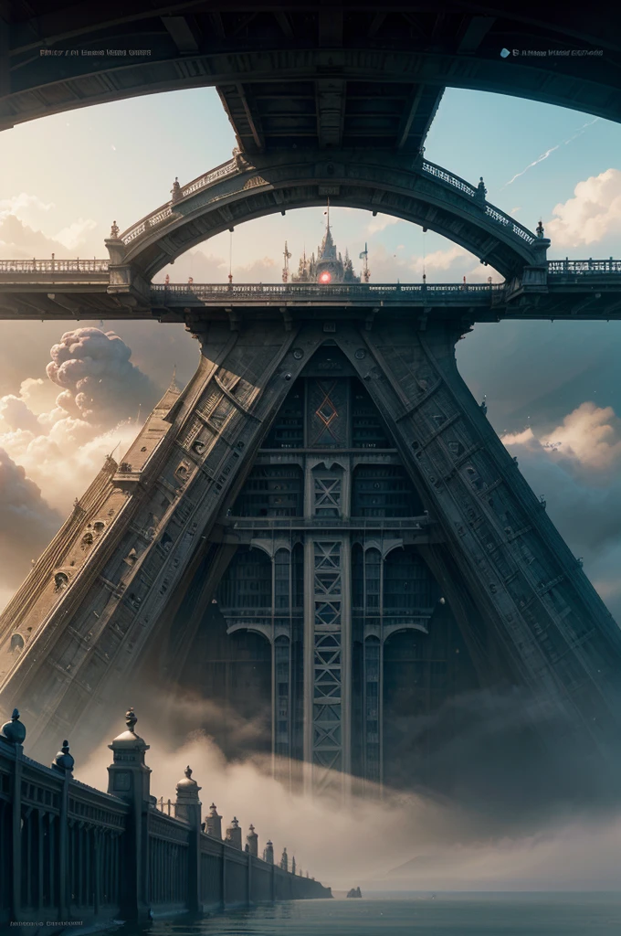bridge between the worlds, magnificent, close up, details, sharp focus, elegant, highly detailed, illustration, intricate, beautiful, Trending artstation, pixiv, digital Art, by Jordan Grimmer and greg rutkowski, WLOP, Studio Ghibli,