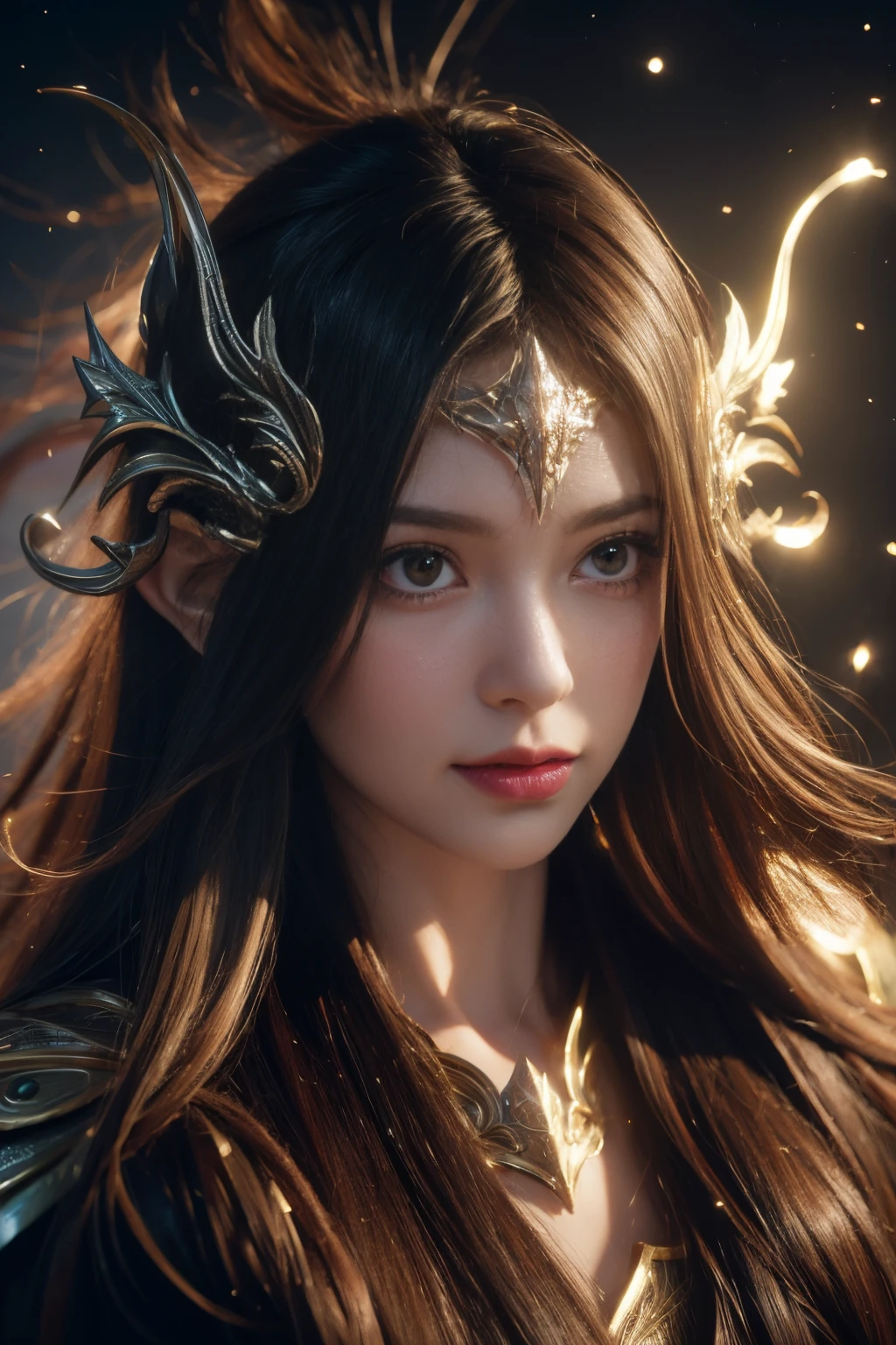 (Best quality, 4k, High-resolution, Masterpiece:1.2), Ultra-detailed, Realistic, Radiant lighting, Epoch Elves, Portraits, Fantastical colors, Fine art, Ethereal beings, Dreamlike, Whimsical creatures, Detailed facial features, Glowing eyes, Elven beauties, Ethereal glow, Mythical creatures, Harmonious composition, Dazzling colors, Stunning visual effects, Otherworldly appearance, Mesmerizing artistry,