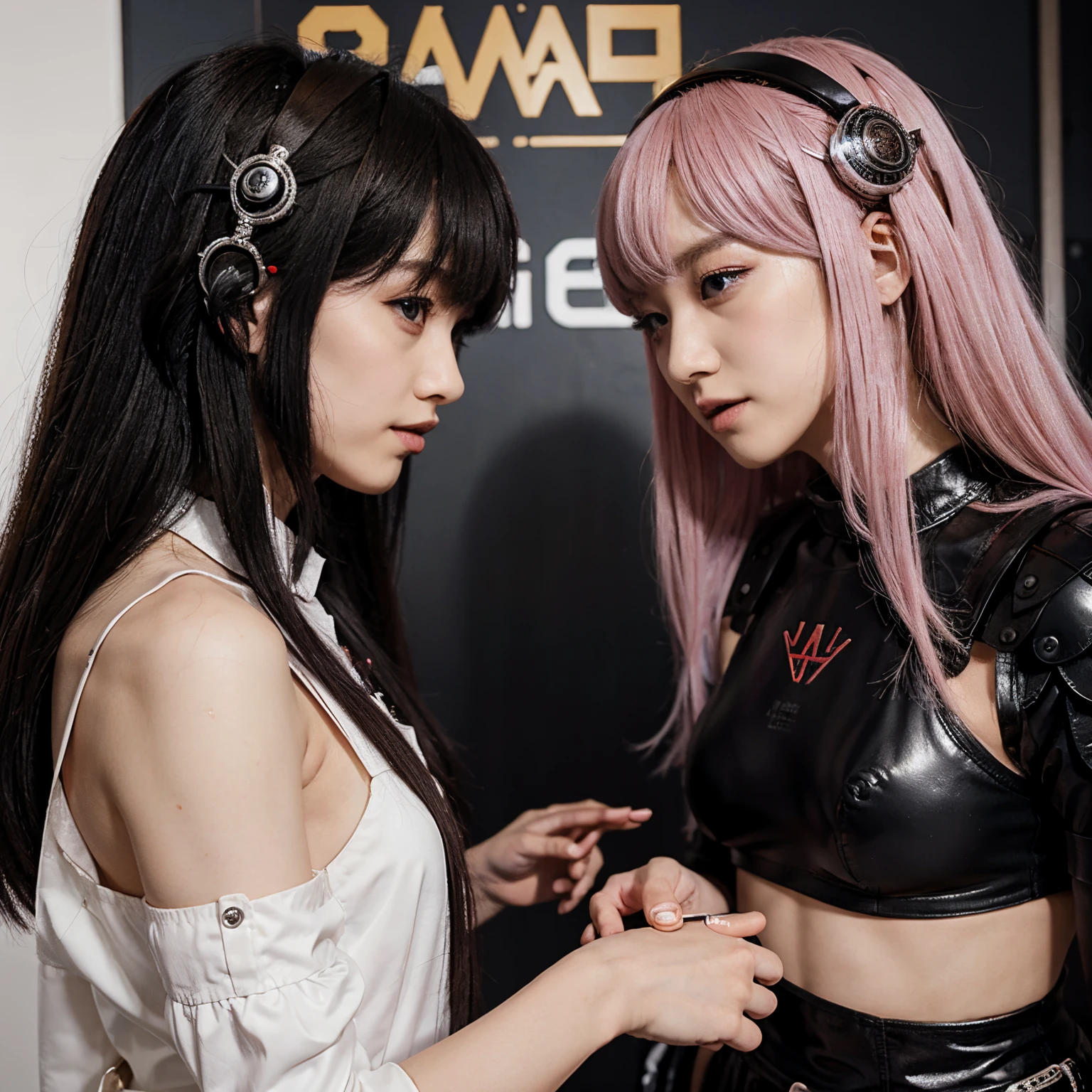Bangchan and momometal meeting each other