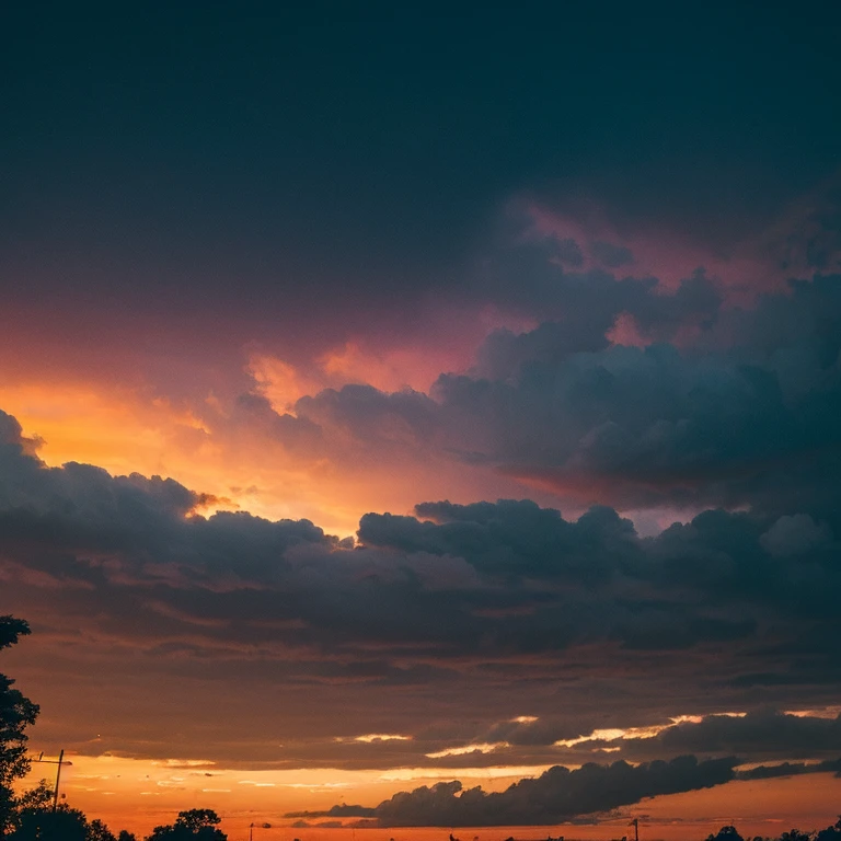 Dusk sky a picture Darker