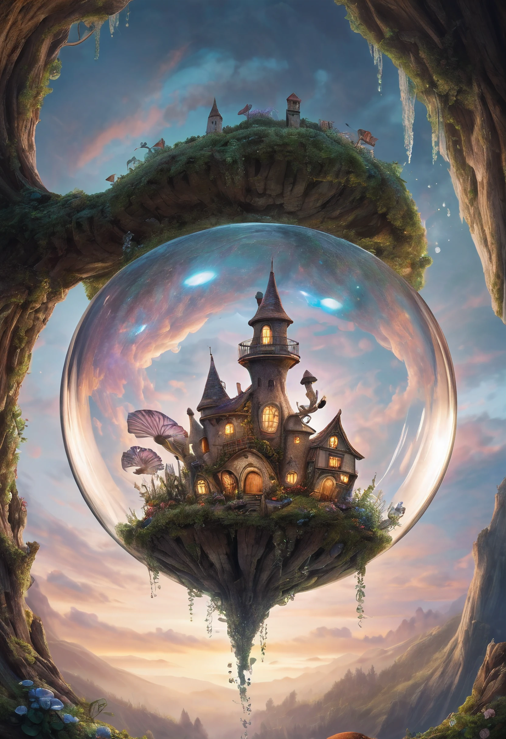 cute and cuddly fairy🧚🏻‍♀️ in the (fairy village:1.4), with aquatic steampunk augmentations extremely detailed, insanely detailed and intricate, high detail, concept art, colorful, dark philosophy, uplight, dark mode, rendered in unreal engine 5, intricate details, soft lighting, and a magical atmosphere, ambience lighting