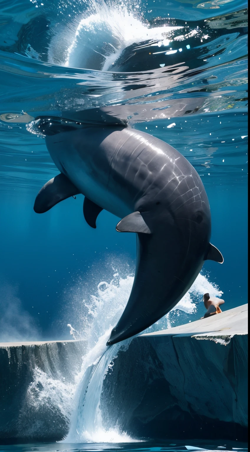 Protect finless porpoise poster