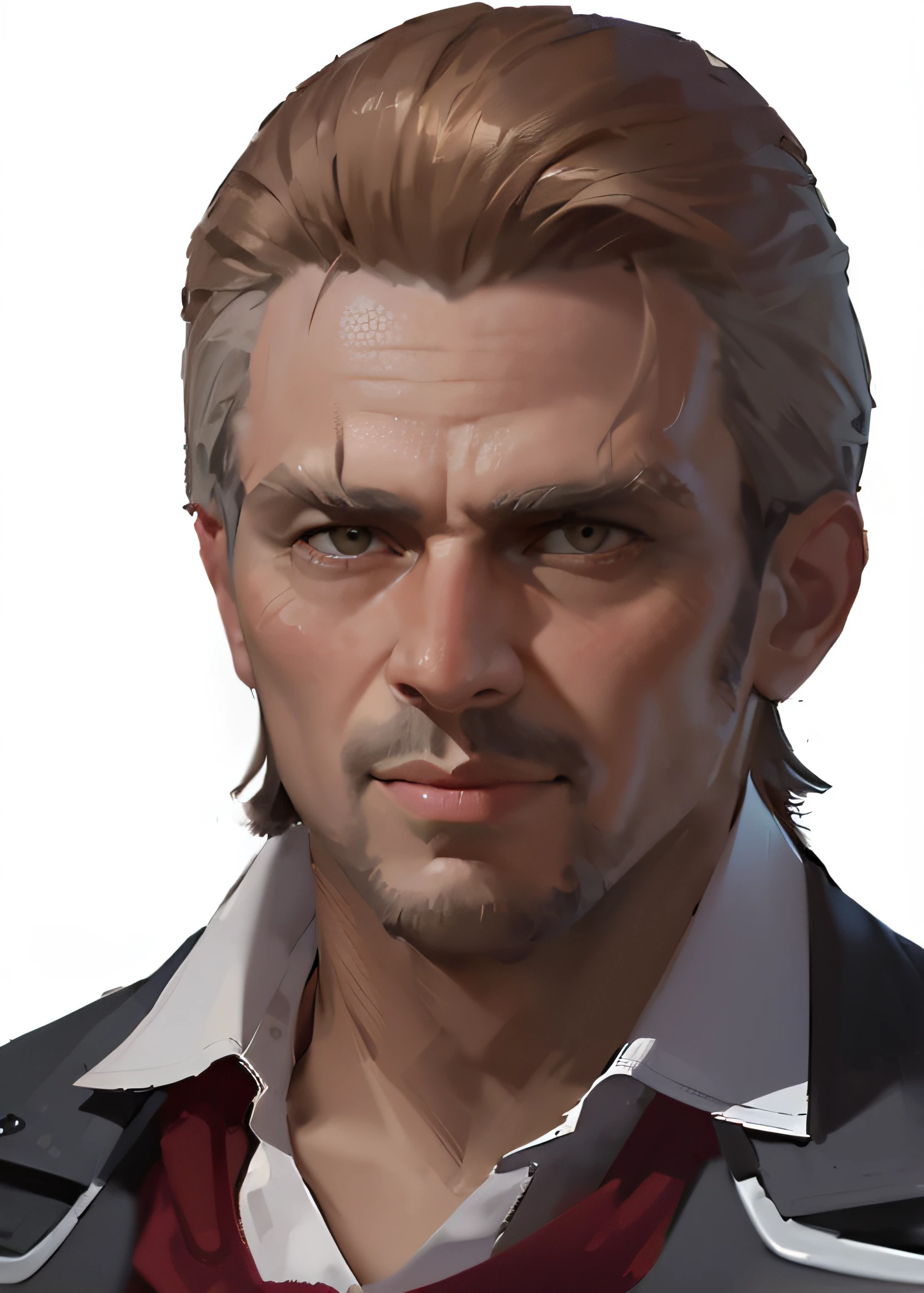 There one with a beard,Man in tie,a old man,dressed in a suit, detailed character portrait, character art portrait, portrait of adam jensen, Character avatar portrait, RPG portrait concept art, human male character art, character portrait art, character concept art portrait, Unreal 5. RPG portrait, rpg portrait reference, character portrait closeup, figure portrait, concept headshot art, cgsociety portrait