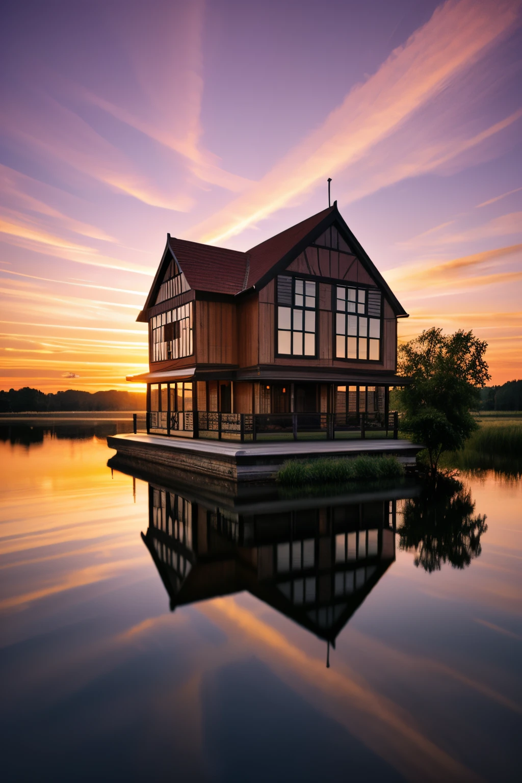 Beautiful landscape view of a ripple, Reflections Landscape photography, stunning sunset, inspired by Photographer Mikko Lagerstedt Creative & Emotional Landscape Photography