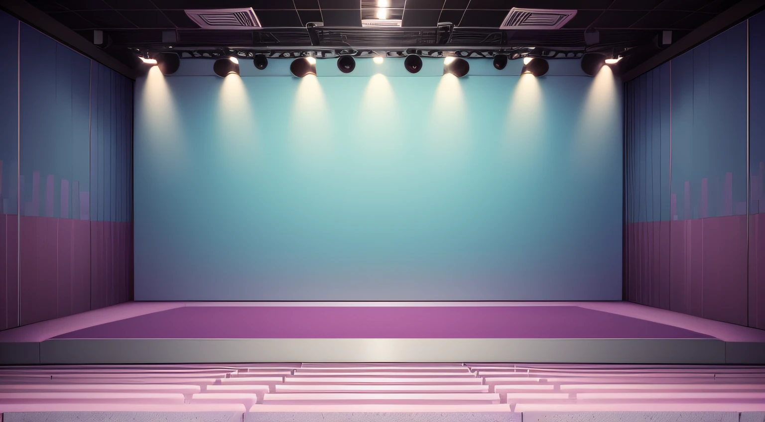 Background with, check stage, Kawaii Tech, kawaii, Cute, Pastel colors, Best Quality、walls