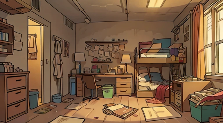 dirty room