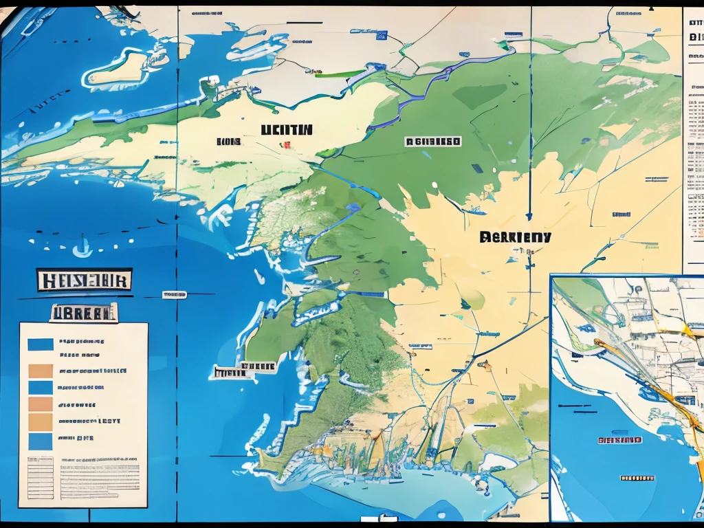 A fictional map