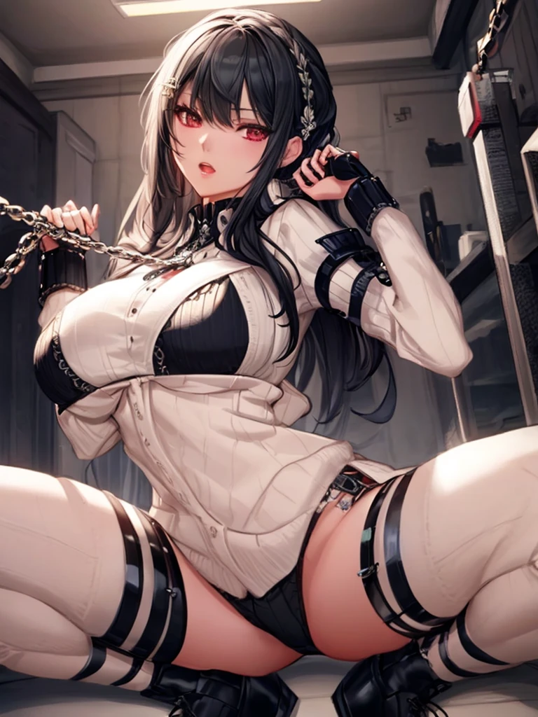 (masterpiece ,Best Quality,Insanely detailed),Beautiful 8K CG artwork,1 absolutely beautiful woman,solo,big breasts,