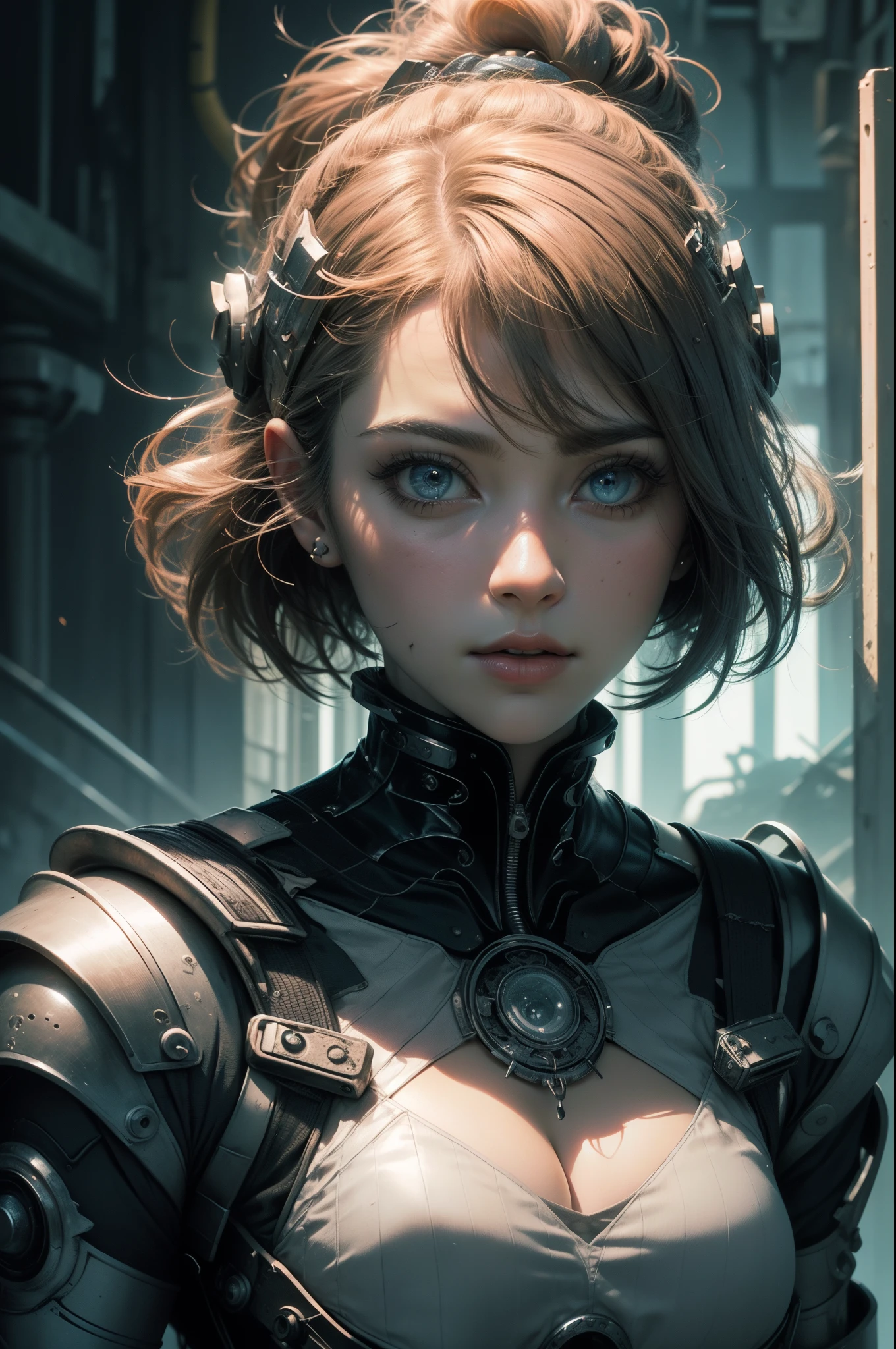 [Detailed illustrations, Arte baseada em anatomia extremamente ideal, desenhos muito detalhados e detalhados, linhas lentas e delicadas, Realistic texture expression],((Linhas principais coloridas)),(Obras de arte com excelente artesanato),(Ruins background),MACHINEAlice anime Beleza (alto (alto))  Cabelos lisos lisos (cabelos longos e transparentes) automaton,Vestido Preto Rosa Preto ((income standard) (espinho)) (Alien Armor Chain (Material Transparente)) (Cybernetic gothic lolita anium Alloy)),(((slavery fashion:0.4)))),((Fine and beautiful skin expression (transparency))),((olhar claro)),((Detalhe perfeito dos olhos, pupilas lindamente desenhadas em detalhes))),(( Detail of long and beautiful eyelashes)),(((Detail of long and beautiful eyelashes, lindo rosto perfeito (detalhes realistas do rosto)),(Detalhes perfeitos do dedo)),(Perfeitamente proporcionado e perfeitamente proporcionado)),(Design built at a high level,(((Advanced structural understanding of materials)),Ideal color coordination),((Artistic decoration)) (( Detalhe denso)),((detalhe,High definition)),[(precision detail),((Textura Multicamadas)),alta qualidade,high resolution],((Accurate simulation of light-material interaction, Entendendo o fluxo de ar, Mechanically correct representation)),(((Artes visuais com sentimento narrativo)).