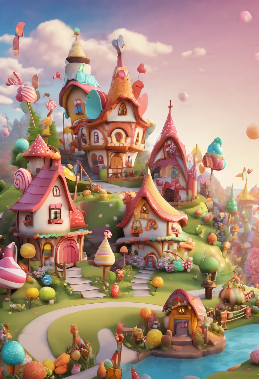 candy village,Fairytale