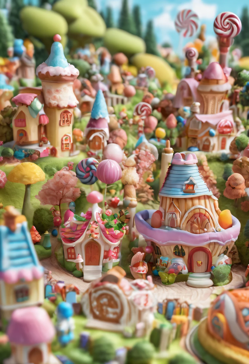 candy village,Fairytale