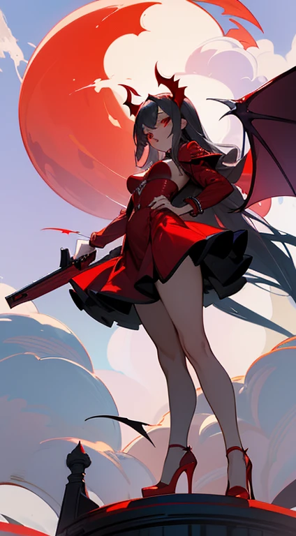 (((1girl))), ((best quality)), ((masterpiece)), ((ultra-detailed)), (illustration), (detailed light), (an extremely delicate and beautiful), (beautiful detailed eyes), (sunlight), ((extremely light)),  ((extremely clothes)), (((hyper detail))),(((((front lighting))))),(((((front light))))),

((((quite adorable magical dress with brief pleated skirt and magical hat)))),
, (((Necromancer))), 

(((short bob))), ((((black hair)))), 
(((crystal black eyes))), 

((((whole body)))), aged 5 to 8, ((((())))), (((((quite adorable young girl))))),
(((condescending expression))), (mischievous smile with sexual satisfaction),  (((extra adorable))), (((extra slender shape))), 
(((extremely beautiful detailed face))),

((elegant magic gloves)),
((elegant magic boots)), 
(((bravely and dynamically attacking enemies with a Magic of Thunder Clouds))), ((Dutch angle)), (((magical red and black panties))), ((((rear view)))),

(((()))),
(((extremely thin thighagical stockings)))