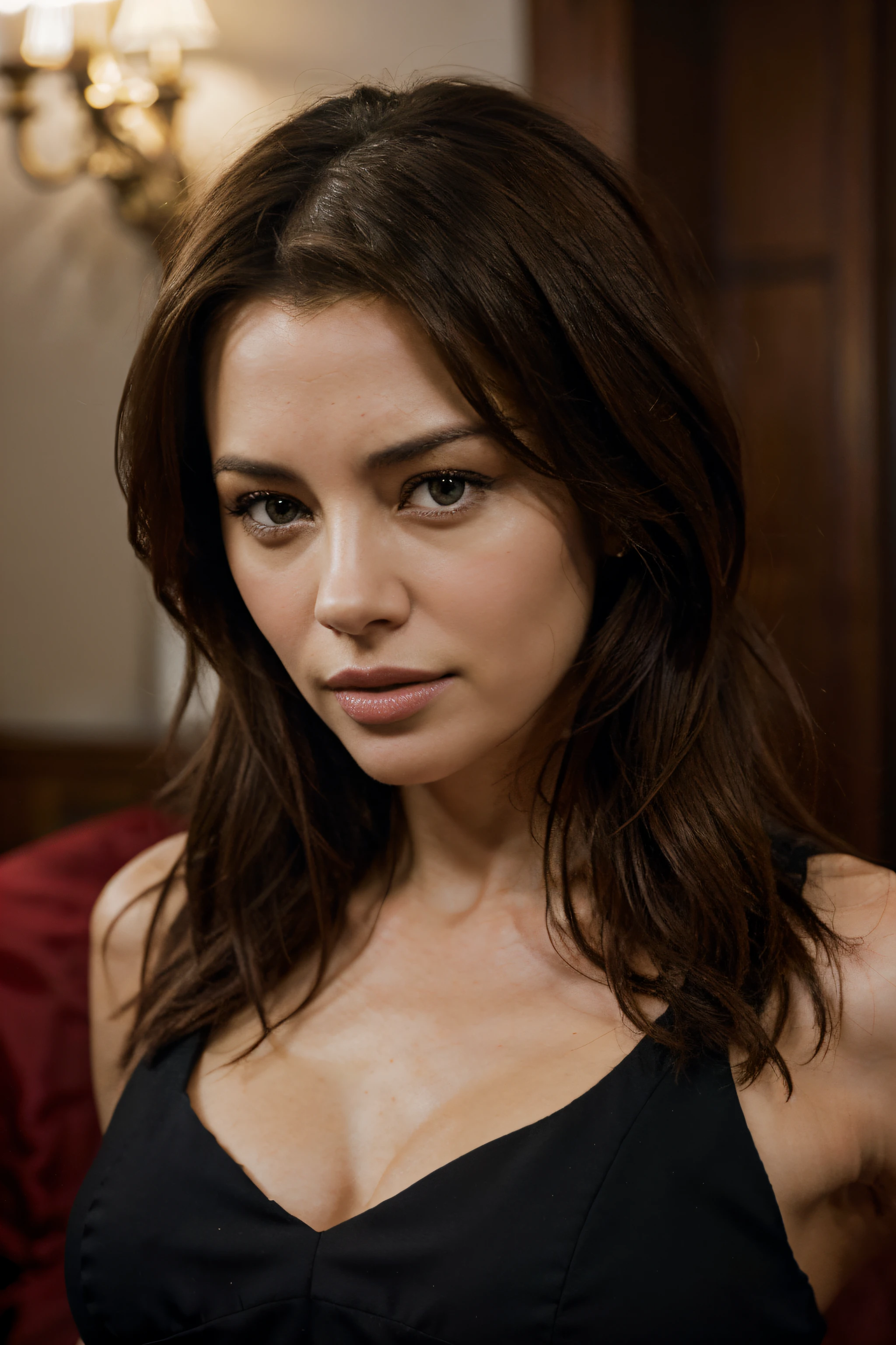 portrait croise between Olga Kurylenko and Kate Beckinsale