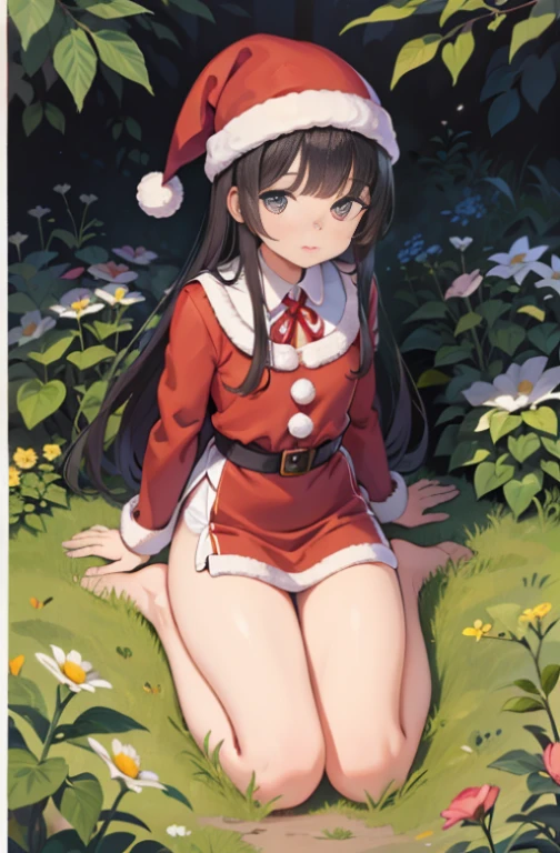 a 1girl, Beautiful shameless girl, loli, cld-likbby torso, Dwarf, extremely small breasts, short wavy brown hair, brown eye, eyeglasses, Lack of complexes, Shameless, Free pose, completely naked, completely naked, completely naked, Really lying in the snow, Eyes are tightly closed, There are snowdrifts around, snowfall, body complet, including legs, Realistic Proportion, Intricate, intricate detials, sharp-focus