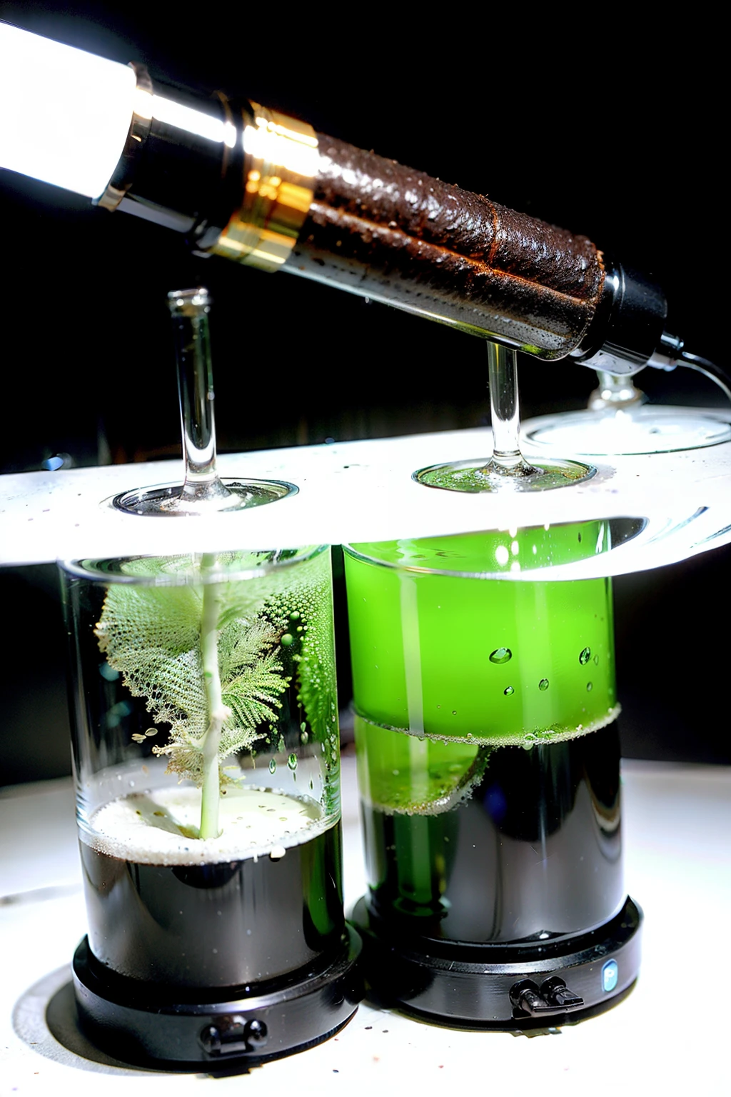 Microalgae carbon sequestration、Hydrogen production and dehalogenation synergy machine,Request inclusion of microalgae,hydrogen,carbon dioxide,Halogen,Reflect the feeling of coupling and synergy