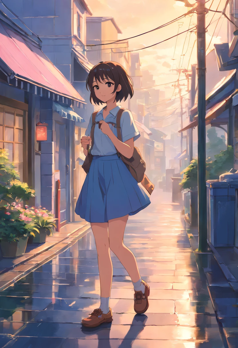 Once upon a time, in a small town, there was a little girl named Lily. Lily loved to explore the outdoors and discover new things. One day, the weather took an unexpected turn. Dark clouds gathered in the sky, and a gentle breeze turned into a powerful wind.
