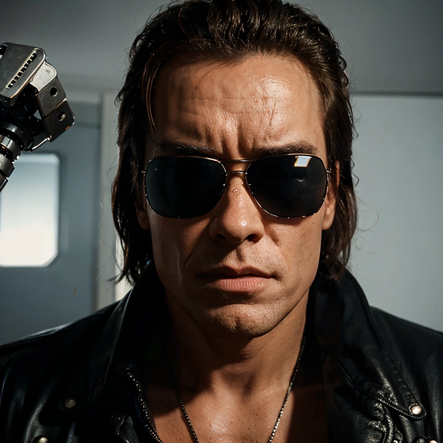 The terminator as a piece of toast