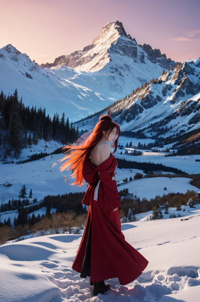 The snow-capped mountains are more expressive,Integrate ancient style,Adopt animation method