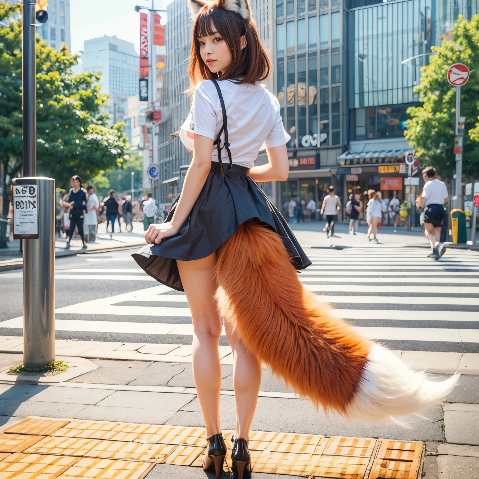 (((NSFW:-0.8, Holo the wise wolf、Spice and wolf、Cosplay))) . (masterpiece:1.2, Finest quality, 8K, physically-based rendering with ultra-detailed, realistic and ((photorealistic:1.37)) with touch of rawness, professional photograpy, Acutance:0.8) . { ((Ass focus)) | (Standing Full Body:1.2) | (from below:1.2) }, { Burning Wheat field | bloody moon | tail focus } . pretty Ass, wolf tail, tail, wolf tail butt plug, wolf tail anal plug .