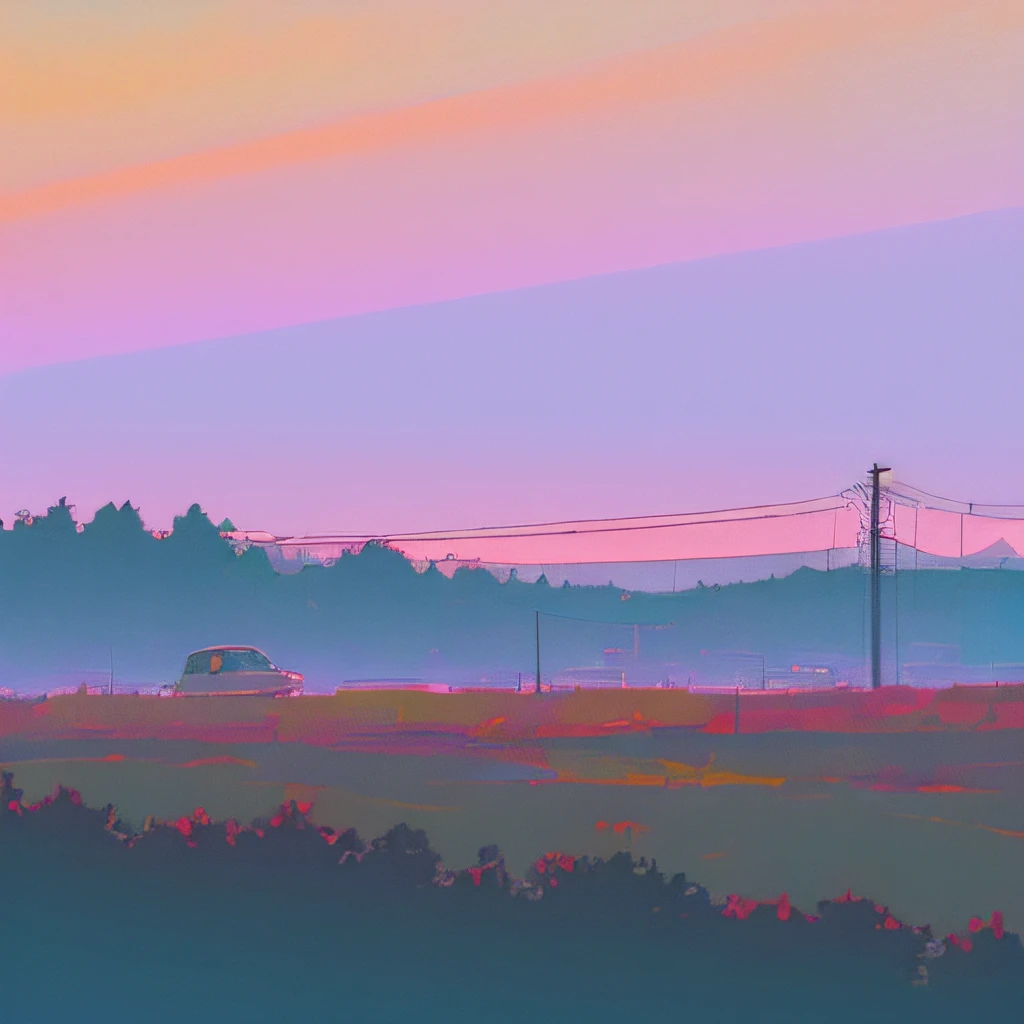 (((lofi aesthetic))), lofi aesthetic scenario, landscape, lofi vibes, cozy, warm colors