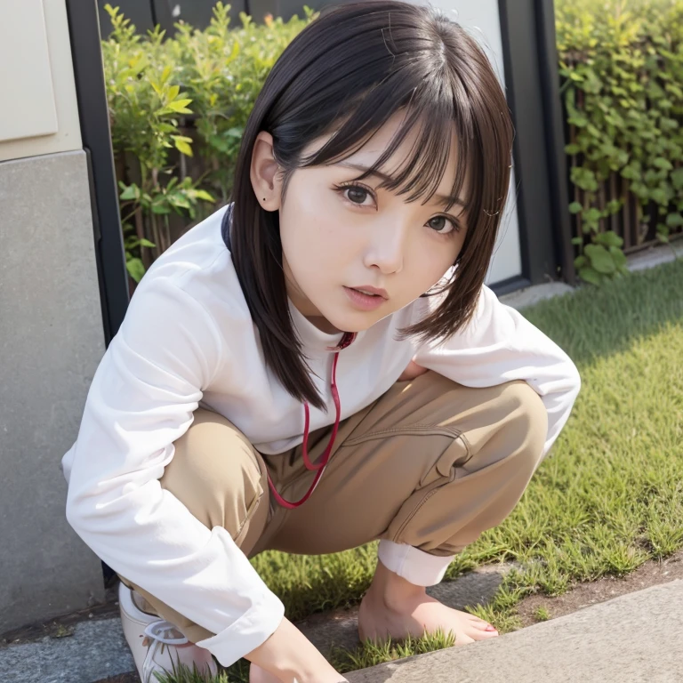 woman、Pee