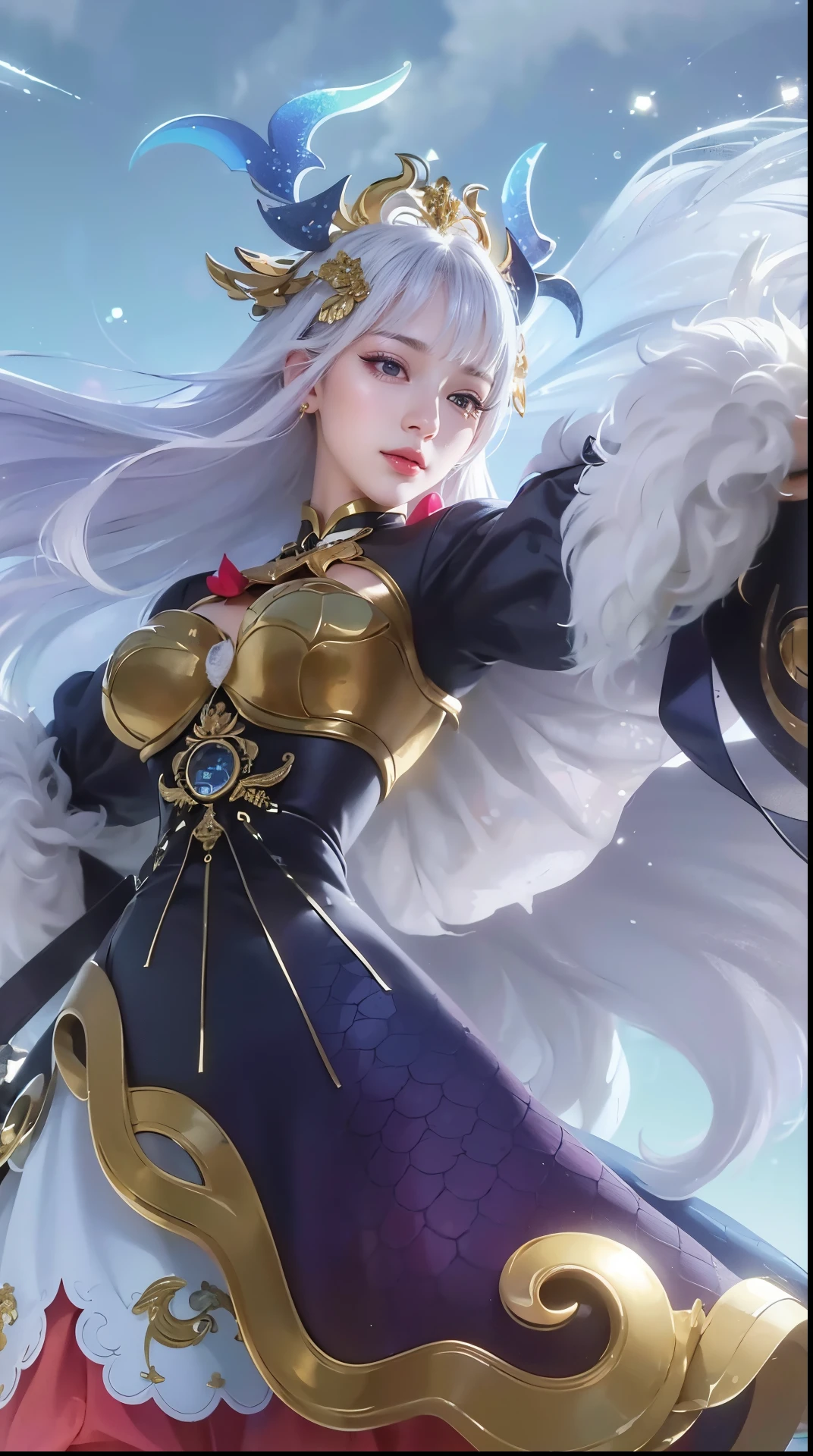 (8k, RAW photo, photorealistic:1.25) ,( lipgloss, eyelashes, glosace, glossy skin, best quality, ultra highres, depth of field, chromatic aberration, caustics, Broad lighting, natural shading,Kpop idol) looking at viewer with a serene and goddess-like happiness,