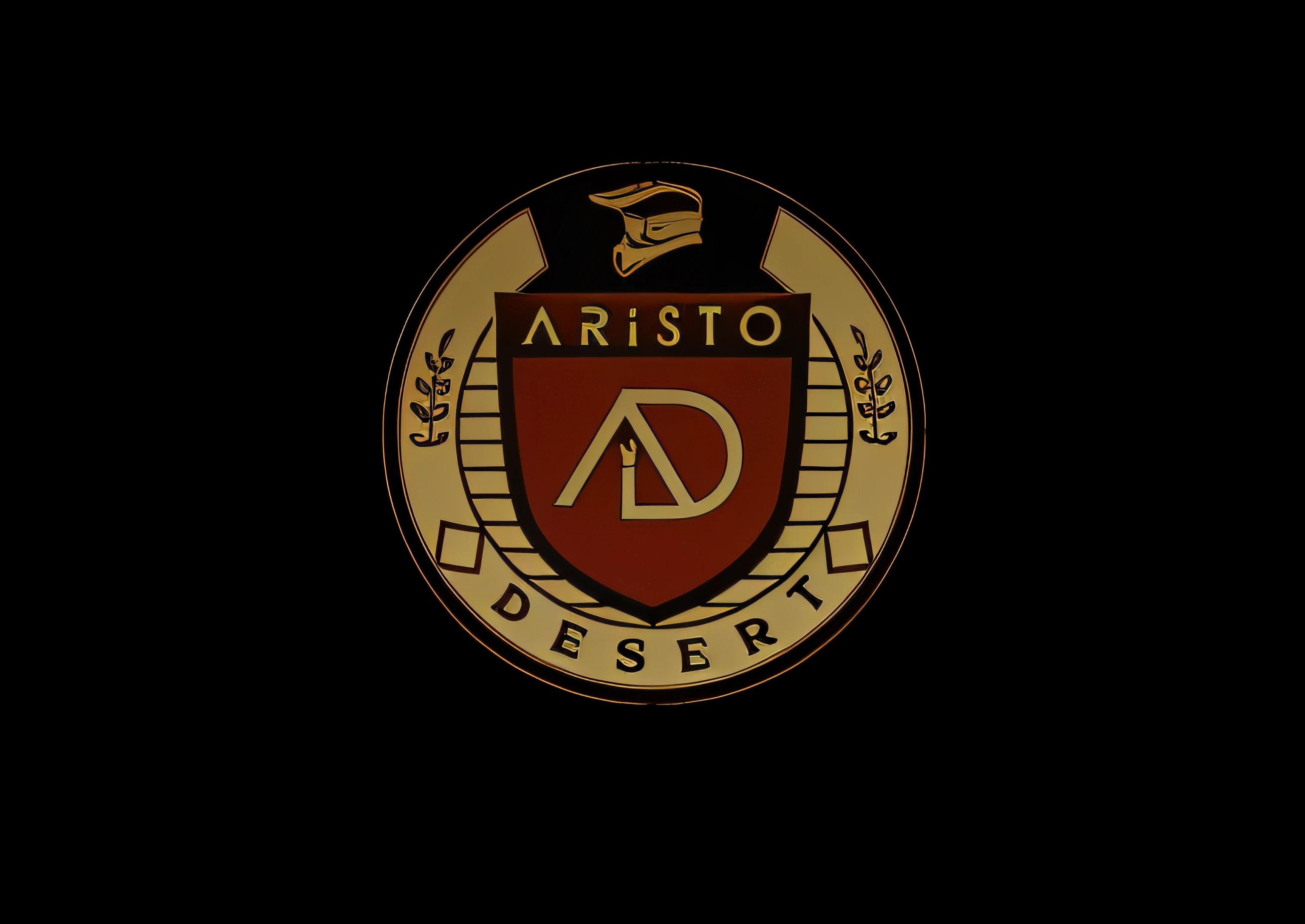 remove backround of this logo and put a desert instad with bikes