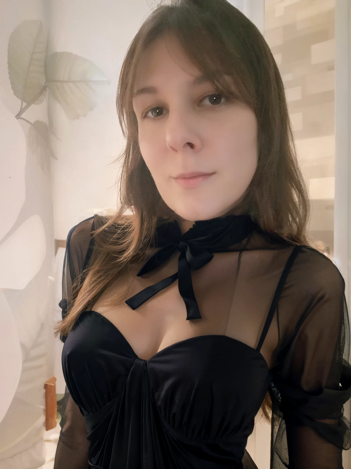 Realistic, Naked, slim skinny girl, little , nsfw, nude, collar, no close, nipples, , no bra,Naked, Naked , nipples, collar, nude, nsfw, (no clothes), nice body, long hair