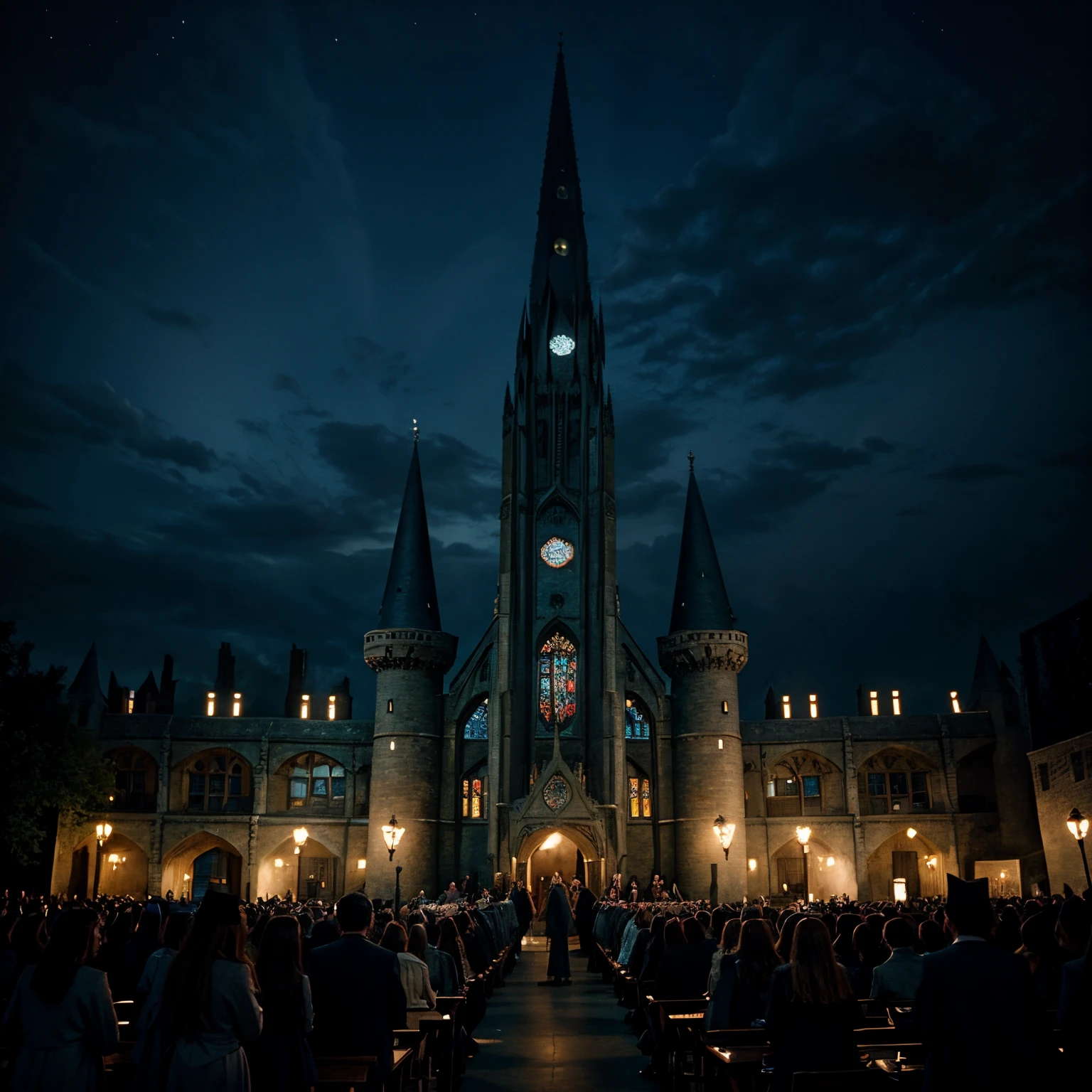 A party at hogwards school of magic