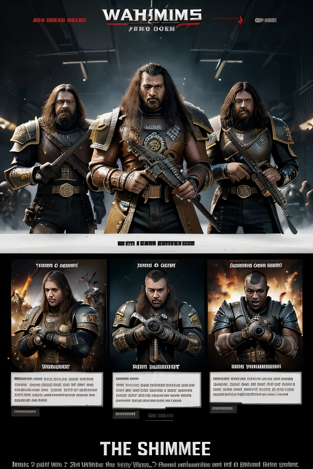 Create an eye-catching and dynamic poster for "The League of Savages - Season 2 Warhammer 40,000 Tournaments." The poster should convey the excitement and intensity of the gaming season. Include the following key information:
Title:
"Unleash Your Inner Warrior in The League of Savages - Season 2!"
Event Details:
Season dates from May 2024 to May 2025.
Participants can join until May 19, 2025.
Last chance to optimize score on August 29, 2024.
Competitions & Prizes:
Highlight "The League of Savages" and "The Savage Slayer" competitions.
Emphasize the chance to win a Warhammer 40,000 Army worth £500 and exclusive discounts.
Podcast Updates:
Mention regular updates and highlights on the Savage Hammer Podcast.
Grand Tournaments & Rogue Trader Tournaments:
Showcase the format of GT (5 games) and RTT (3 games).
Communicate that 21 games contribute to the final score.
Discounts & Bonus:
Feature the exclusive 15% discount with the code "SAVAGE15."
Highlight the bonus for team ticket holders for the August tournament.
Join Now:
Include a prominent call-to-action to join The League of Savages.
Emphasize the epic Warhammer 40,000 journey awaiting participants.
Terms and Conditions:
Clearly mention the essential terms and conditions.
Highlight key points such as non-refundable tickets and adherence to the Code of Conduct.
Visual Elements:
Incorporate Warhammer 40,000-themed graphics and imagery.
Use a color scheme that aligns with the theme and intensity of the tournaments.
Website URL:
Include a visible and clear call-to-action directing viewers to the event's website.
Ensure the poster has a balanced layout, clear typography, and is visually appealing to the Warhammer 40,000 gaming community. Consider a format suitable for both digital and print distribution.