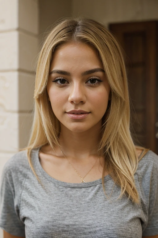 blonde hispanic