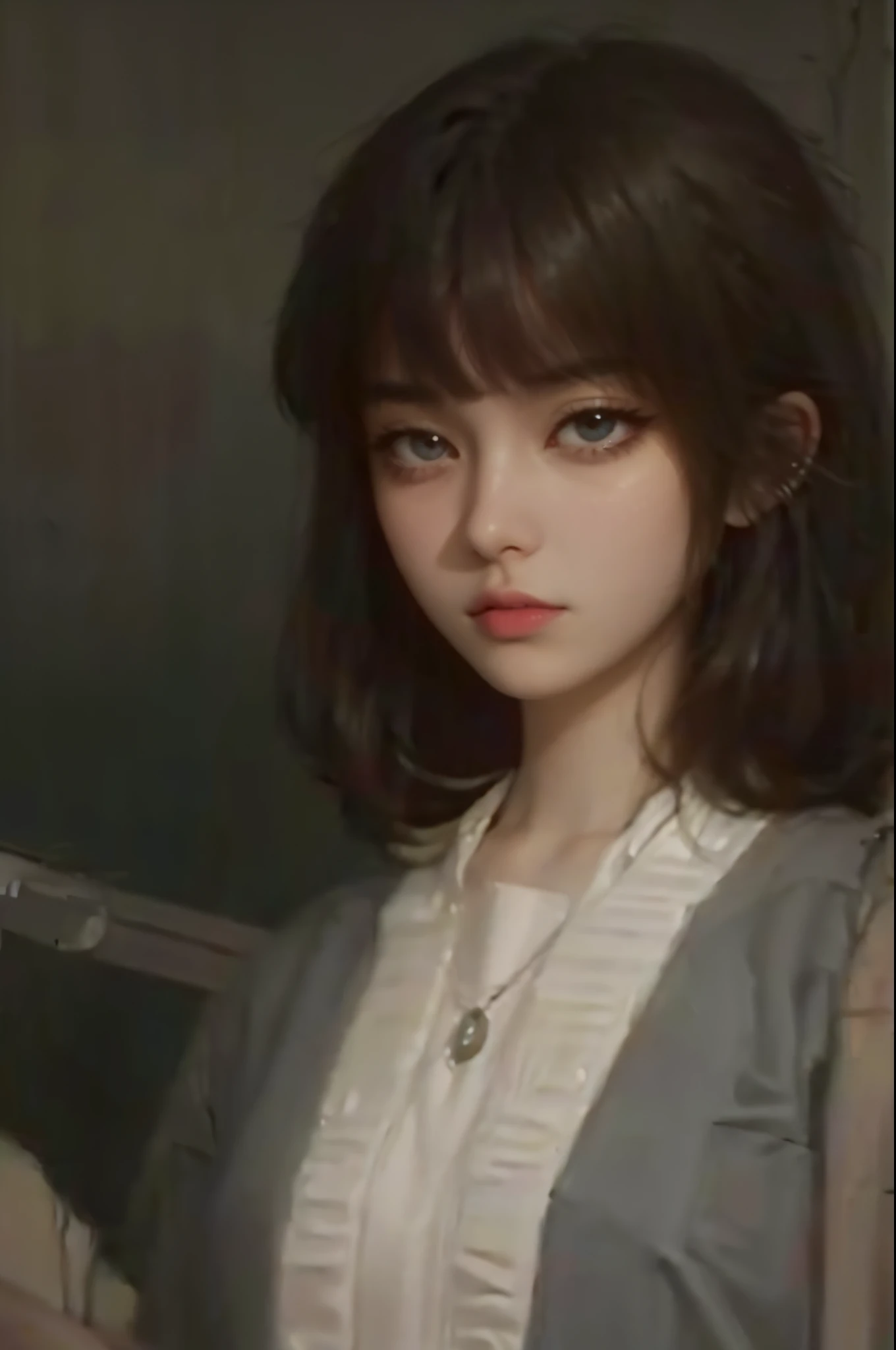 1girl, sharp eyes,