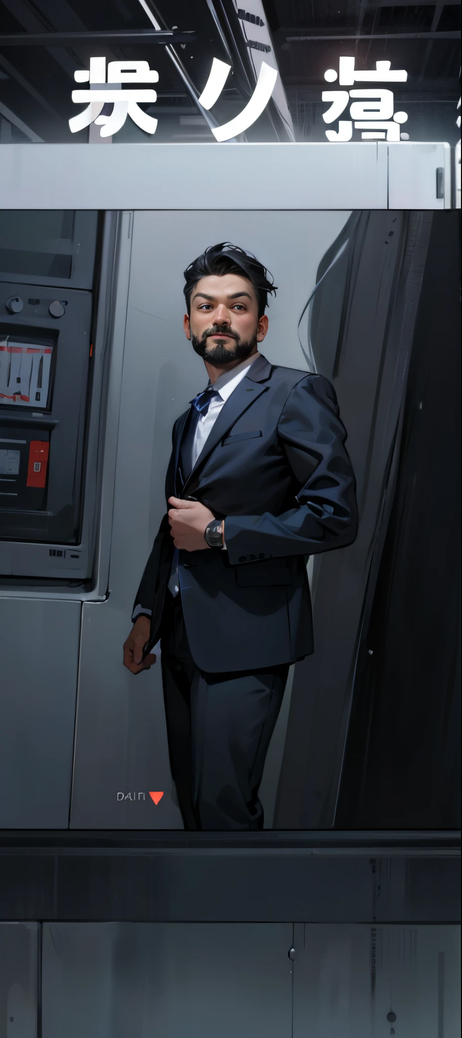 Make business man , smart , 8k realistic,