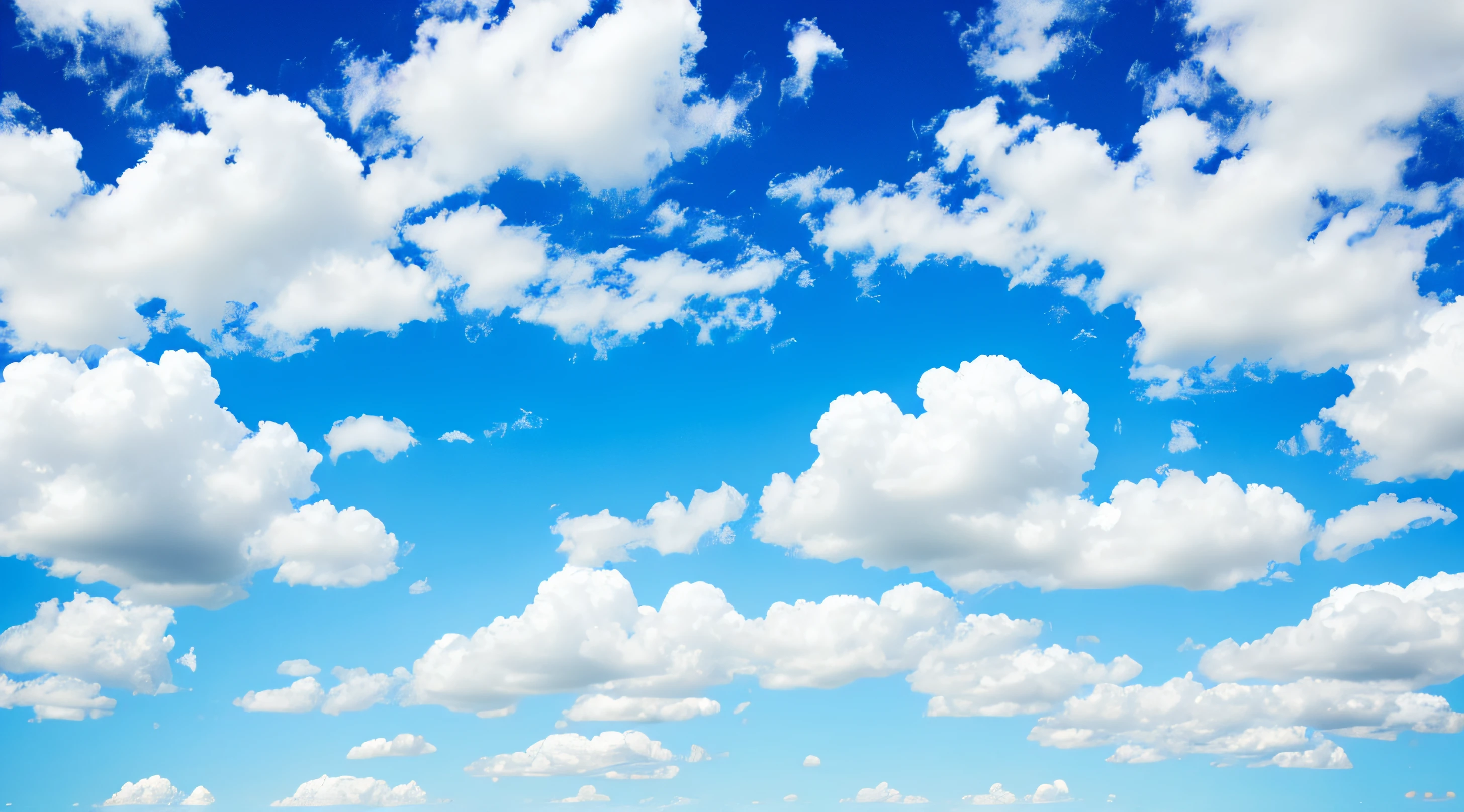 background with blue sky and white clouds