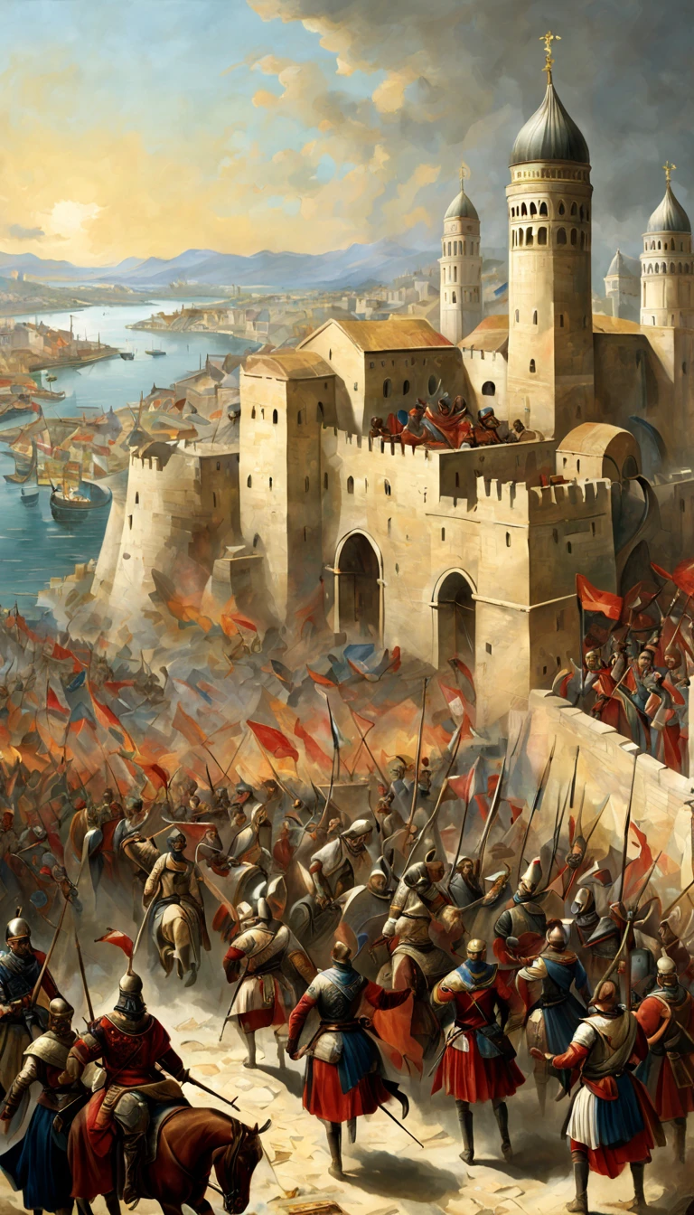 The Byzantine Empire faced numerous wars throughout its history. The Battle of Manzikert in 1071 led to the loss of Byzantine control in Anatolia. Subsequently, the conquest of Constantinople by the Latin Crusaders in 1204 put the Empire in a challenging situation. However, the successful reconquest of Constantinople by the Empire of Nicaea in 1261 marked a revival for Byzantium. Later, in 1453, the Ottoman Empire's siege and conquest of Constantinople marked the end of the Byzantine Empire. These wars are just a few pivotal moments that shaped the history of Byzantium.