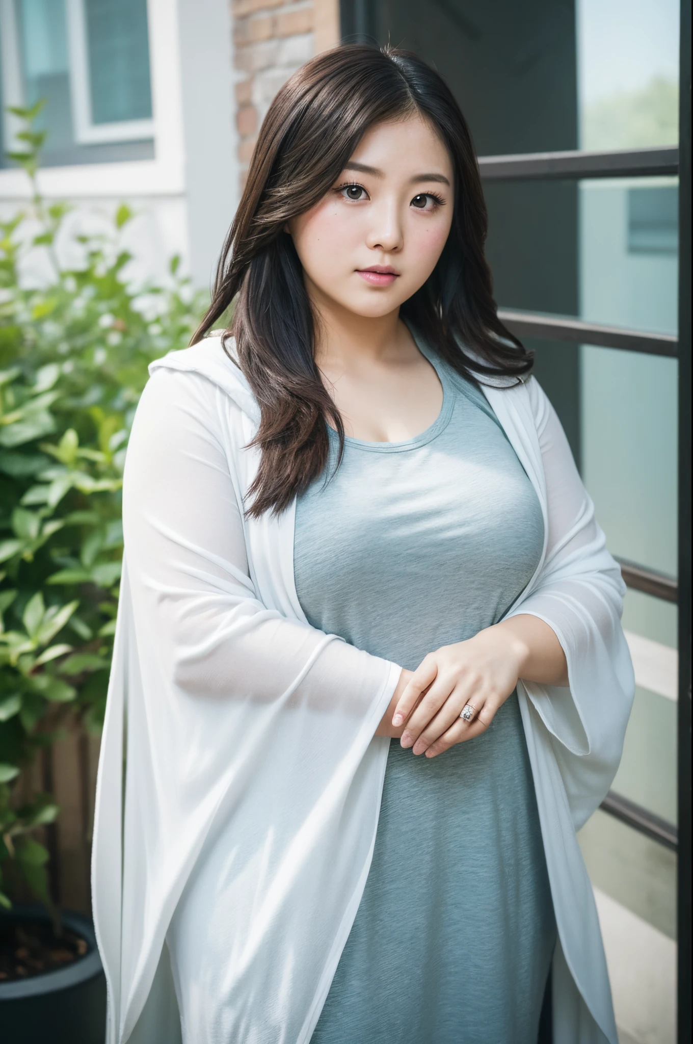 Assassin's creed style,Beautiful chubby asian woman,Full body photo, Photos taken with Canon EOS R5 DSLR camera, 电影灯光, ultra real photo, Complicated details, Her face delicate