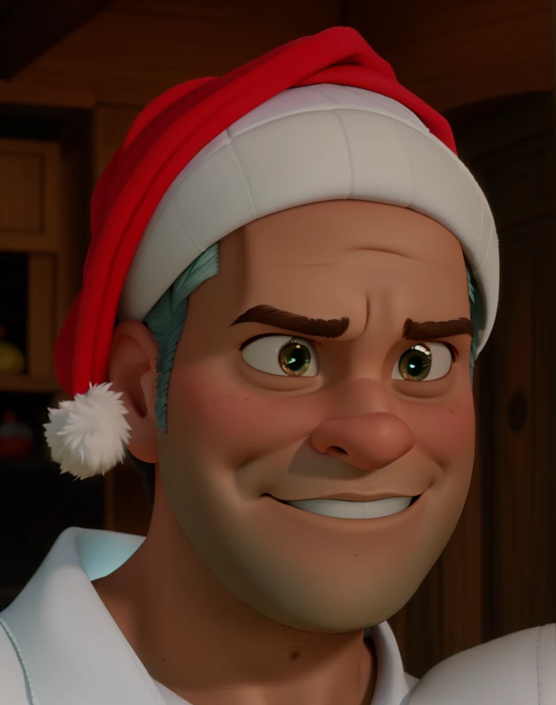 um homem grisalho estilo disney pixar, alta qualidade, melhor qualidade