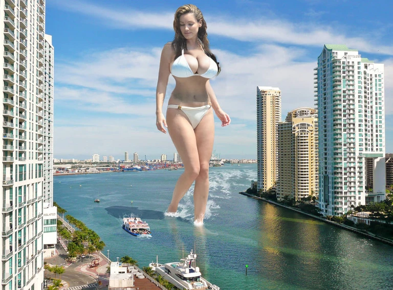 pink scoop-neck blouse, (gigantic sagging breasts:1.4), (colossal breasts:1.4), (cleavage:1.1), (long hair:1.4), brown wavy hair, full breasts