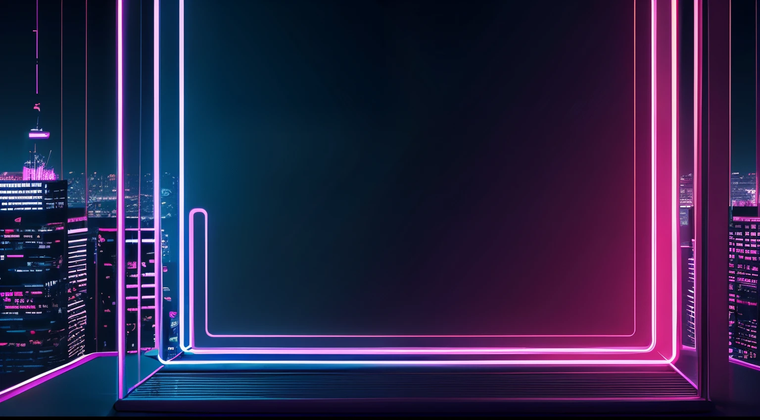 abstract modern neon frame background image and use it as your wallpaper, poster and banner design