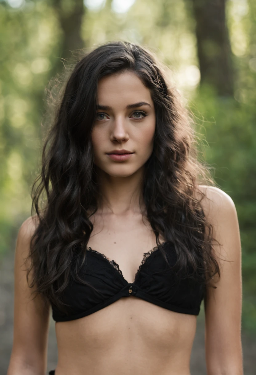 amateur cellphone flash photography (art by Mathias Goeritz:0.9) , photograph, Lush Girlfriend Annabelle Jones , Rich Black hair, spring , Midday , tilt shift, sharp focus, specular lighting, film grain, Samsung Galaxy, F/5, (cinematic still:1.2), (freckles:0.5) . f8.0, samsung galaxy, noise, jpeg artefacts, poor lighting, low light, underexposed, high contrast Beautiful woman with long curly black hair a 20 years old girl, gray semi-long wavy hair, (skyblue eyes:0.9)