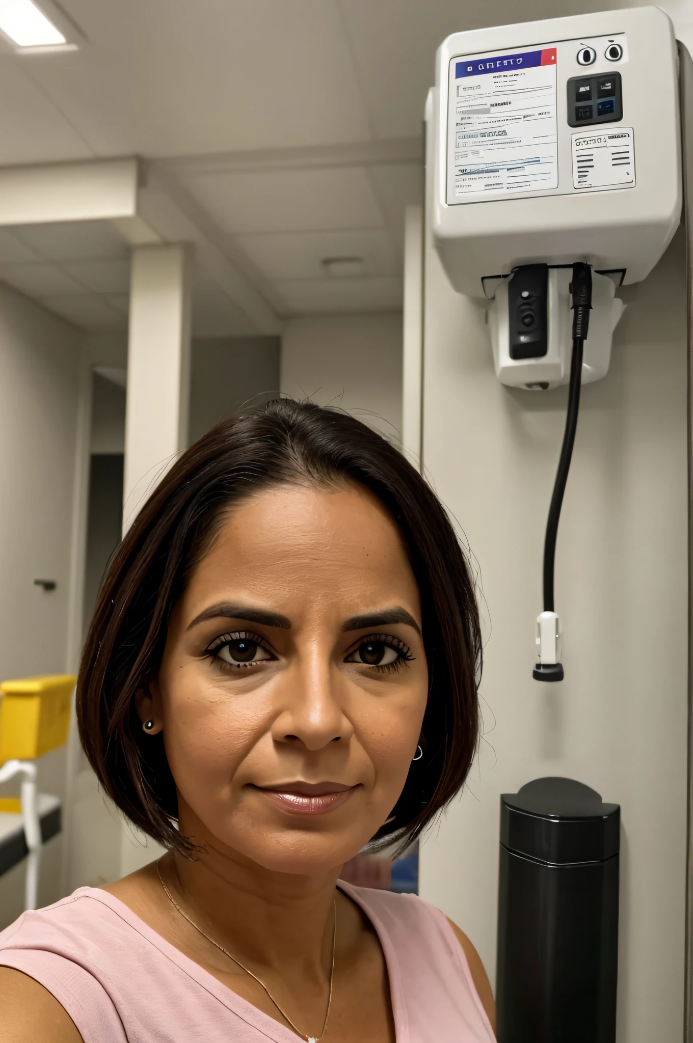 Preciso de uma imagem que seja o rosto de uma Doutora Indiana de 37 anos que seja referencia que esteja no hospital trabalhando