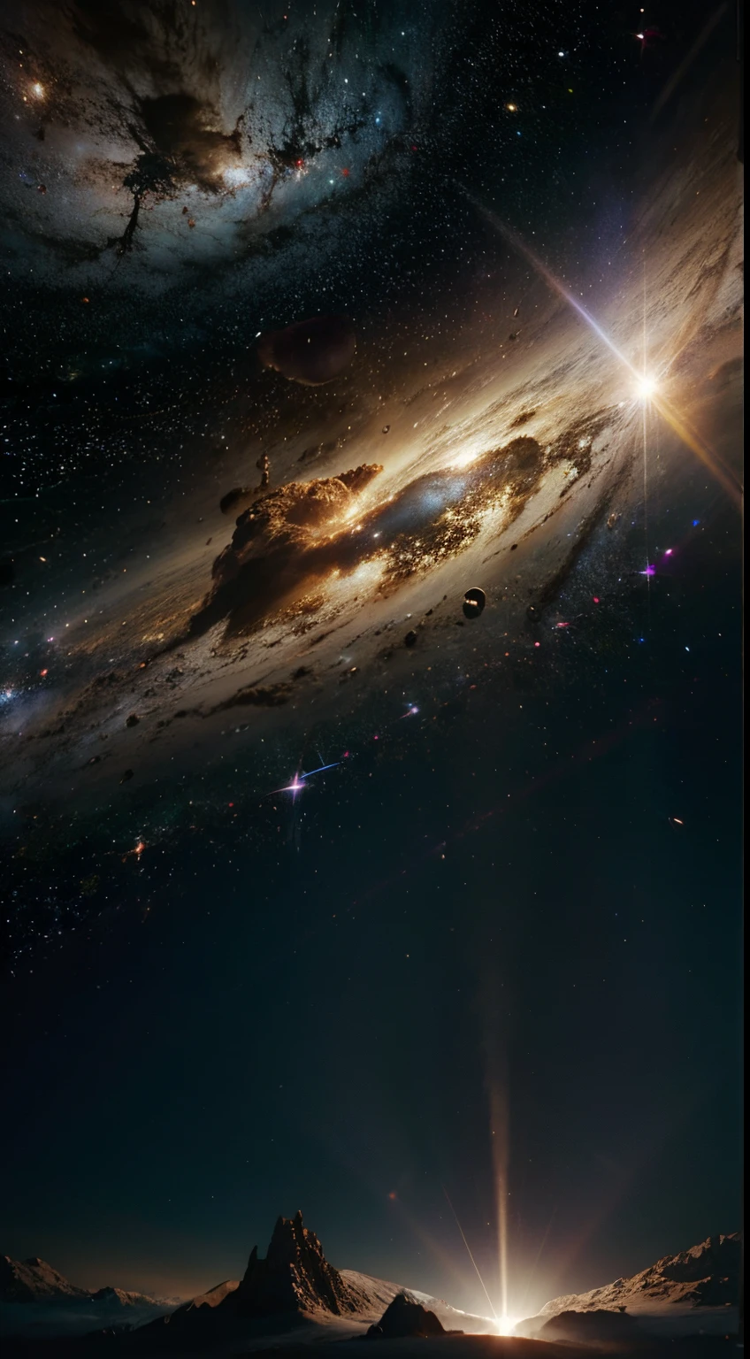 imagen big bang,outer space,4k,3d