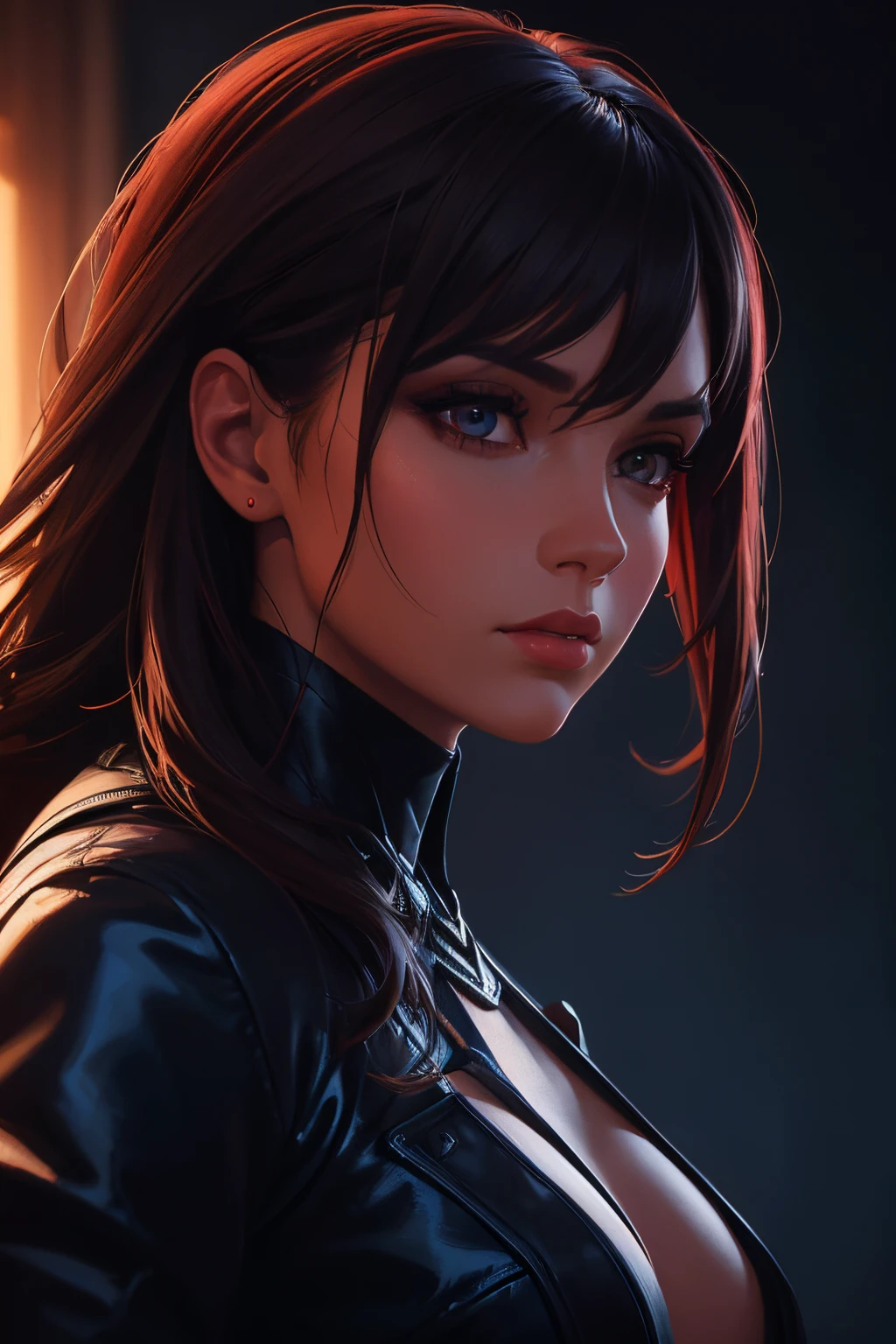 a beautiful detailed woman silhouette, detailed lighting, dramatic points of light, perfect body silhouette, (best quality,4k,8k,highres,masterpiece:1.2),ultra-detailed,(realistic,photorealistic,photo-realistic:1.37),chiaroscuro lighting,dramatic highlights and shadows,cinematic lighting,moody atmosphere,high contrast,glowing highlights,dramatic rim lighting